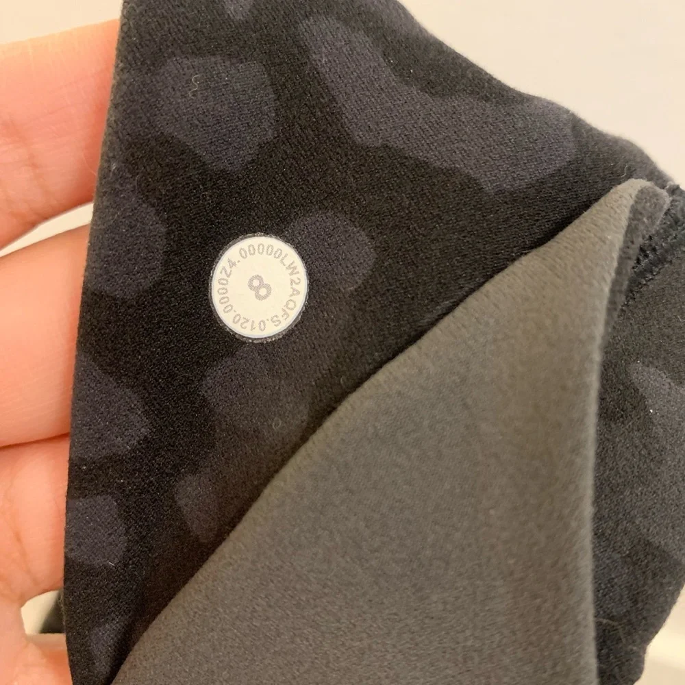 Lululemon Rejuvenate Bra - Graphite Gray / Formation Camo Deep Coal Multi - Picture 8 of 8